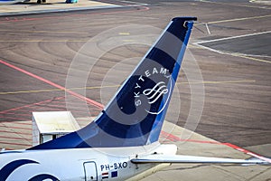 Skyteam jet tail
