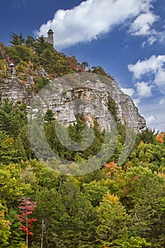 Skytop Tower, Sits at the Top of Mohonk Mountain, New Paltz