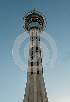 Skytower in Auckland city, New Zealand