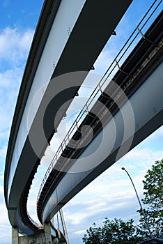 Skytrain Bridge Approach Slab photo