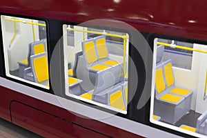 Skytrain compartments