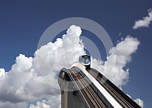 SkyTrain in Vancouver photo