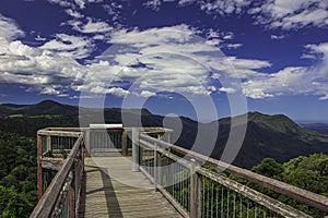 The Skywalk lookout at Dorrigo National Park in New South Wales, Australia. photo