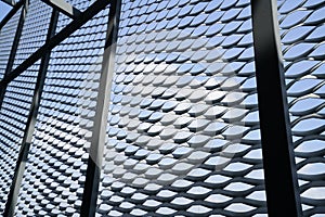 Skyward Grid, Seamless Mesh Steel Architecture