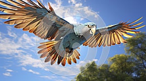 Skyward Splendor - Exotic Birds and the Artistry of Nature\'s Palette. Generative AI