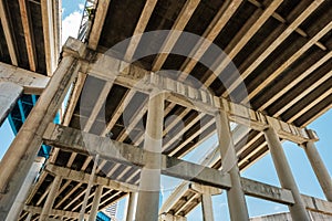 Insterstate highway overpass