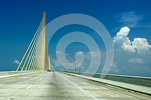 Skyway Bridge in Tampa Bay FL