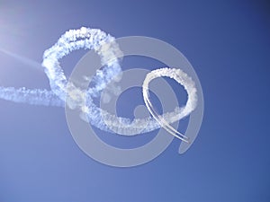 Skywriting photo