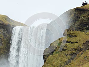 SkÃ³gafoss waterfall in Iceland