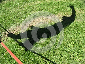 Slacklining Shadow