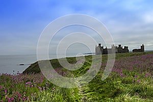 Slains Castle. Aberdeenshire, Scotland.