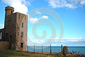 Slains Castle Tower, Aberdeenshire