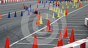 Slalom course