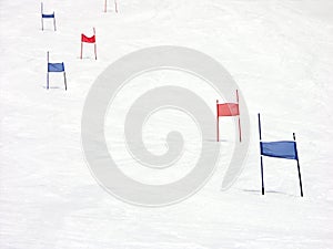 Slalom hillside photo