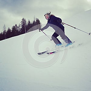 Slalom mountain, Kanis photo