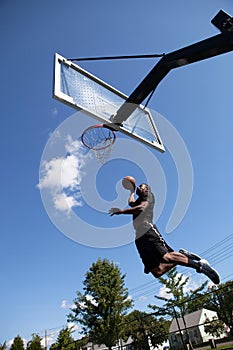 Slam Dunking a Basketball
