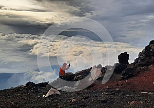 slamet mountain, purbalingga central java