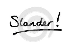Slander