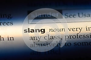 slang
