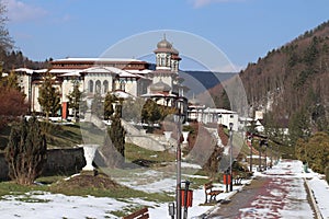 Slanic Moldova small Town in the heart of the nature Bacau Romania