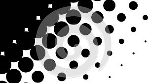 Slanted haftone gradient with many tiny dots