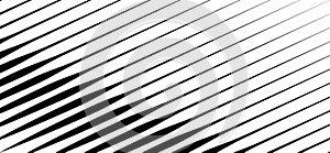 Slanting, oblique geometric pattern. Straight, parallel lines te