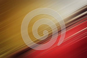 Slanting red gold blurred background