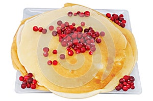 Slapjack with cranberry