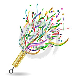 Slapstick on white background