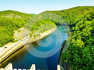 Slapy Dam - Vltava River