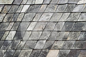 Slate roof roofing tiles square stone texture