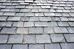 Slate Roofing Tiles on Historic Building