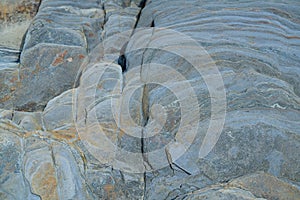 Slate stone texture in Playa las catedrales Ribadeo