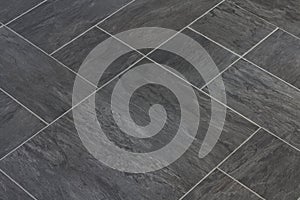 Slate stone texture vinyl floor tiles photo