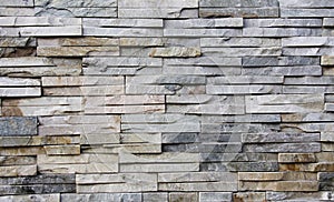 Slate Stone wall