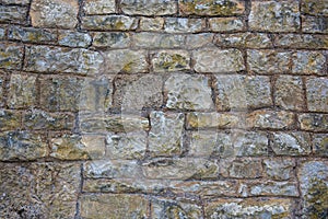 Slate Stone Wall: Architectural texture