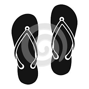 Slates icon, simple style