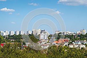 Slatina, Romania. City panorama at summer.