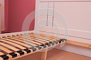 Slats beds,curved wooden slats for the bed, assembling the slats bed