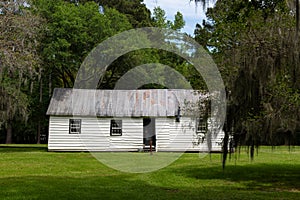 Slave Cabin at Historic Magnolia Plantation, Charleston, South Carolina