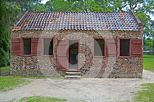 Slave cabins