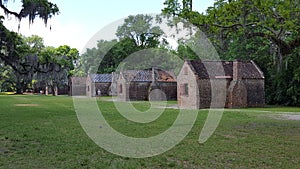 Slave quarters at Boone Hall Plantation photo