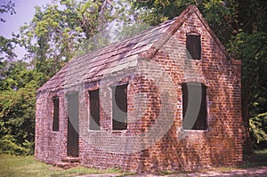 Slave quarters in Charleston, SC, Boone Hall Plantation photo