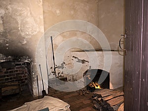 Slave Quarters at Mount Vernon George Washingtons Home on the Banks of the Potomac USA