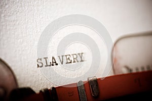 Slavery concept view