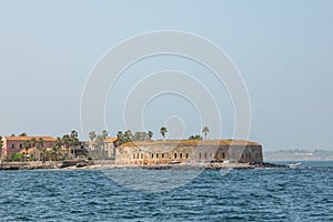 Slavery fortress on Goree island, Dakar, Senegal. West Africa