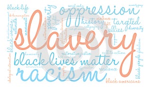 Slavery Word Cloud