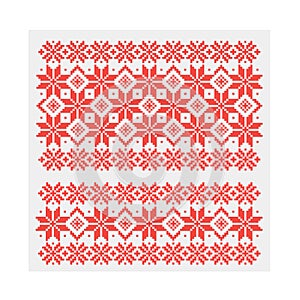 Slavic ethnic ornament. Vector illustration, seamless pattern.