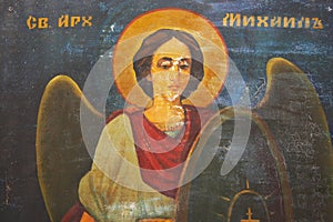 Slavic orthodox St. Michael icon