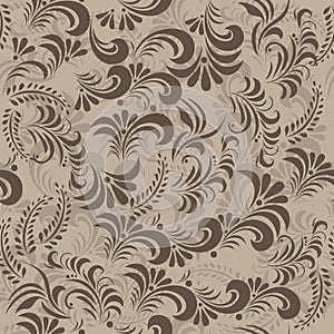 Slavic traditional swirls in vector